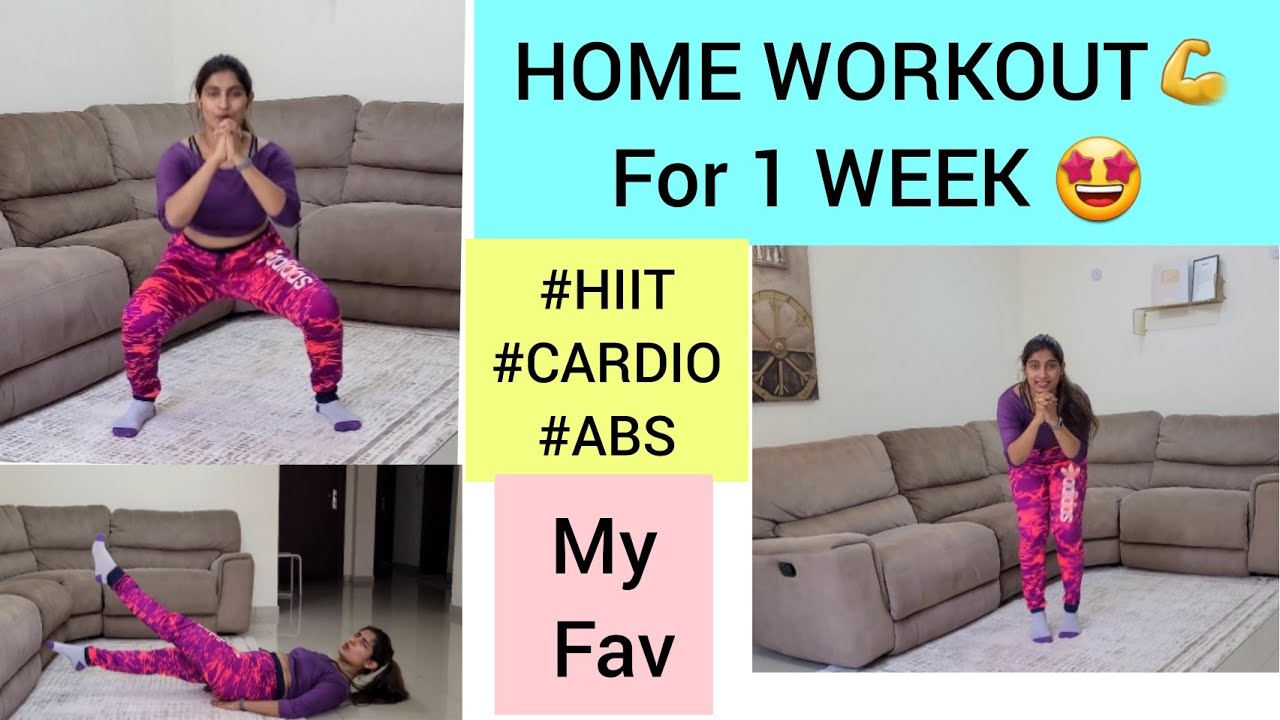 HOME WORKOUT   My Personal Favorite Workouts for  fast WEIGHTLOSS