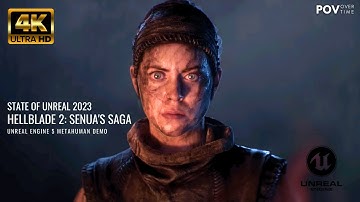 Unreal Engine 5 Metahuman Demo - Hellblade 2: Senua