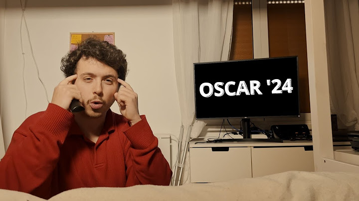 ho visto tutti film degli oscar 2024