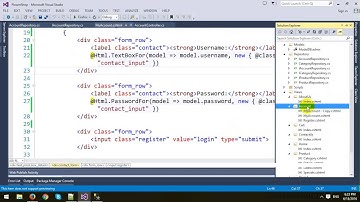 Building An ECommerce Store Using ASP.NET MVC Framework - Part 7 - Account Login