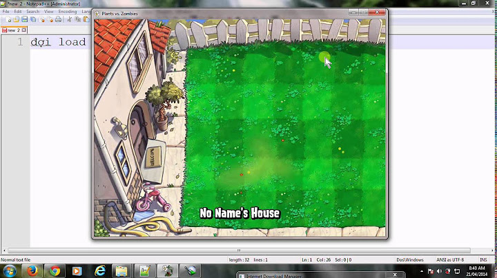 Video hướng dẫn hack game plants vs zombies cheat engine