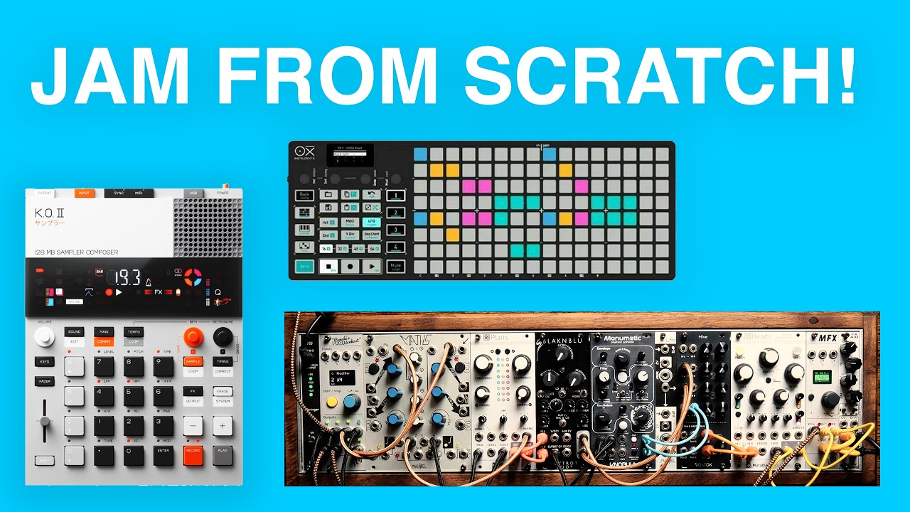 How I Make a Synth Jam From Scratch - YouTube