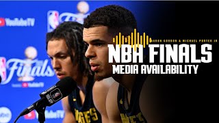 NBA Finals Media Availability: Aaron Gordon \& Michael Porter Jr | 6-11-23