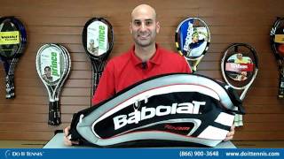 Babolat Team X6 Pack Tennis Bag (Sil/Blk)