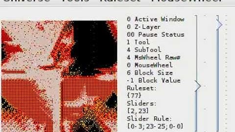 Scaling through a Cellular Automaton Particle Simulation