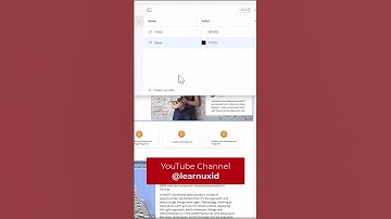Local Variables Color variables in Figma
