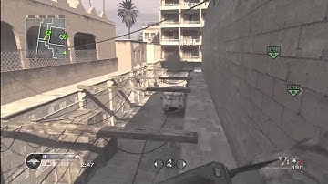 COD4: S&D Gameplay | 3v3 Showdown. (1v3 & triple nade)
