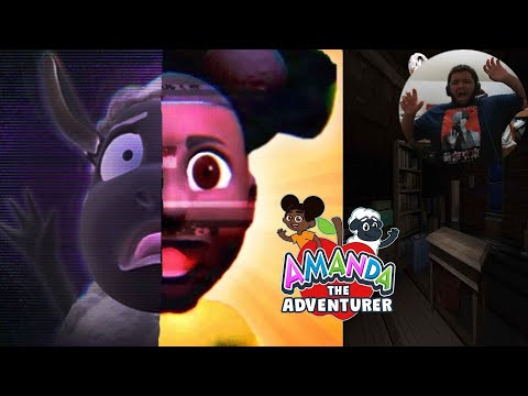 That Girl is nightmare fuel!!! Amanda The Adventurer Part 1