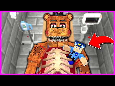 KEREM KOMİSER, FREDDY'NİN MİDESİNE GİRDİ! 😱 - Minecraft