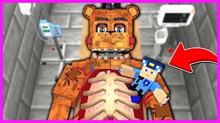 KEREM COMMISSIONER GOT FREDDY'S STOMACH! 😱 - Minecraft