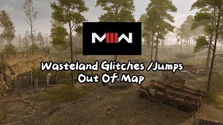 Top Wasteland Glitches /Jumps Spots in MW3! Jump Out of Map Like a Pro Infected Player!