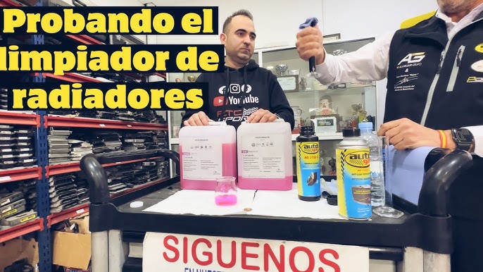 Liqui Moly El Salvador - Limpiador de radiadores 😎😎 Concentrado para limpiar  circuitos de refrigeración, sobre todo en automóviles. Disuelve restos de  cal y de aceite en radiadores, calefacciones, conductos y en