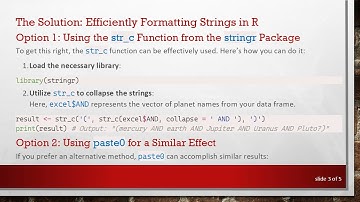 How to Use str_c in R for Concatenating Strings Efficiently
