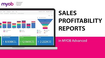 Sales Profitability Reports in MYOB Acumatica (formerly MYOB Advanced)