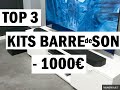 Les meilleurs kits de barre de son  moins de 1000