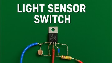 Automatisch aan/uit-lichtcircuit met LDR en triac