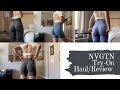 NVGTN TRY-ON HAUL //REVIEW// Leggings, Shorts, & More!