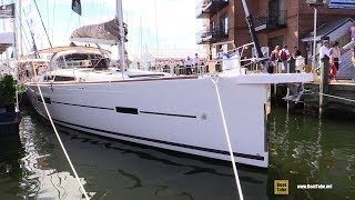 2018 Dufour 520 Grand Large - Deck and Interior Walkaround - 2017 Annapolis Sail Boat Show