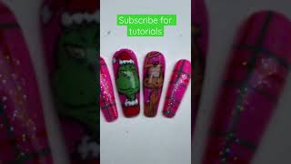 #naildesigns #nailtrends #nailart #grinch #nailinspo #christmasnails #christmas #nails #nailsart