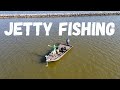 Galveston JETTY Fishing in the Aluminum Boat!! + Catch and Cook!