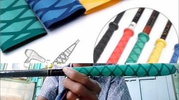 Ống co nhiệt bọc tay cầm cần câu cá