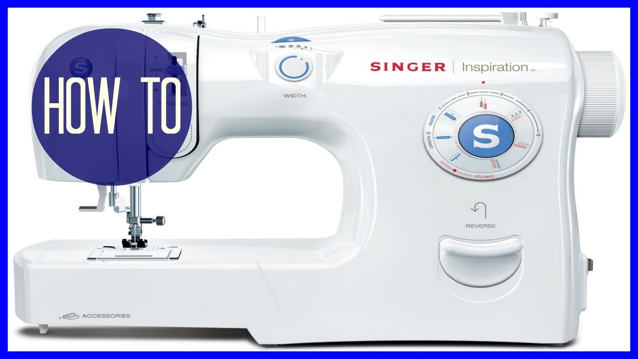 How To Thread A Sewing Machine Singer Inspiration Youtube