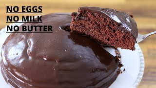 Chocolate cake recipe – no eggs, ...