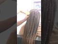 Medium box braids  finishing touches shorts boxbraids