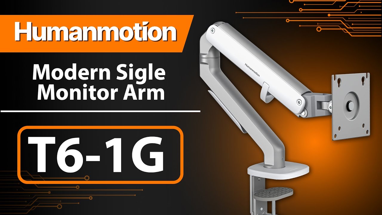 Humanmotion T6-1G Monitor Arm แขนจับจอราคาสุดคุ้ม ประกอบง่ายแถมทนทานสุดๆ!! | Hyper Pixel EP. 388