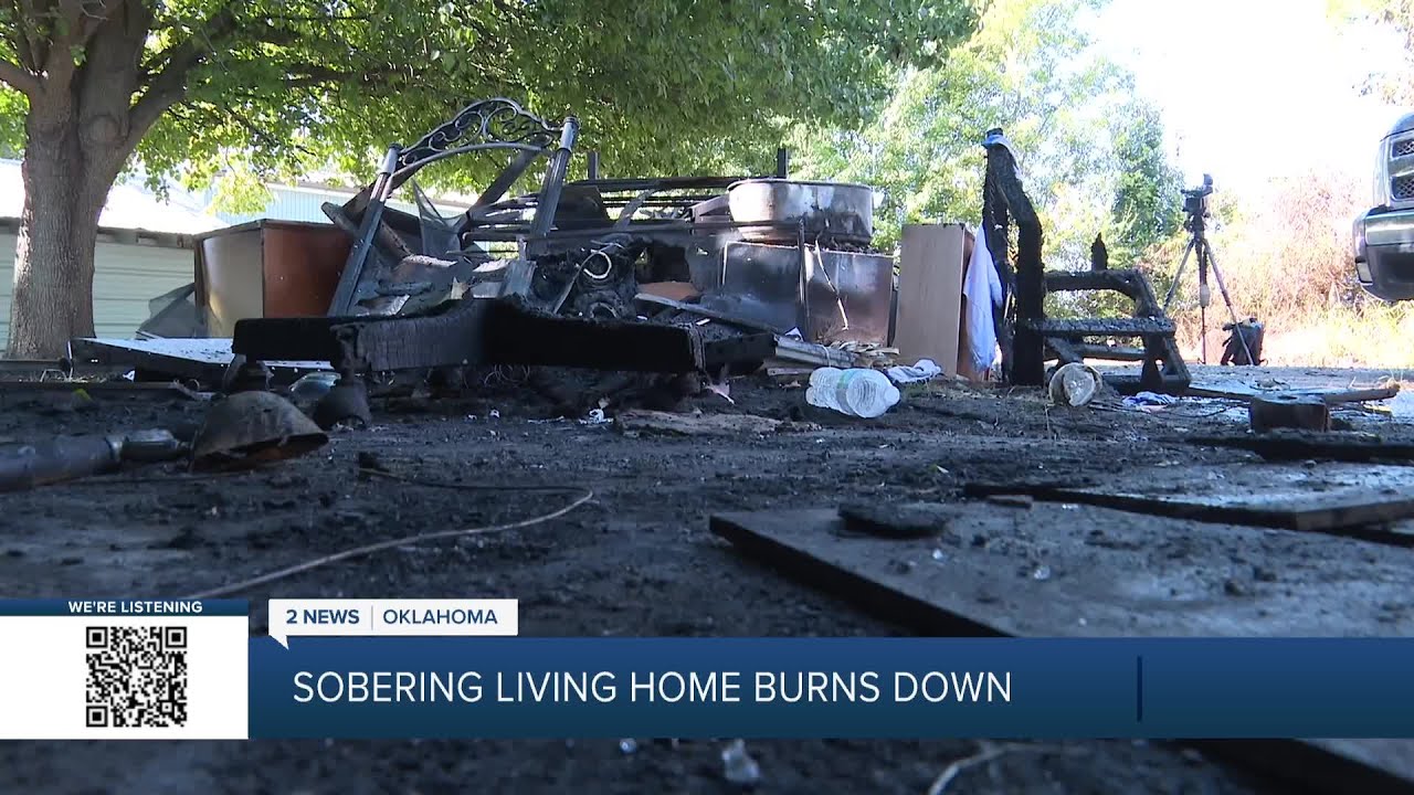 'The most traumatic thing': Tulsa sober living home burns down