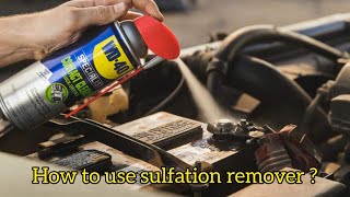 how to use sulfation remover?  बैटरी टर्मिनल कैसे साफ करें ? @kapilelectricalinfo1492