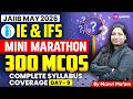 JAIIB May 2026 | IE &amp; IFS Mini Marathon🔥300 MCQs | Complete Syllabus Coverage | Day 9 | Manvi Ma’am