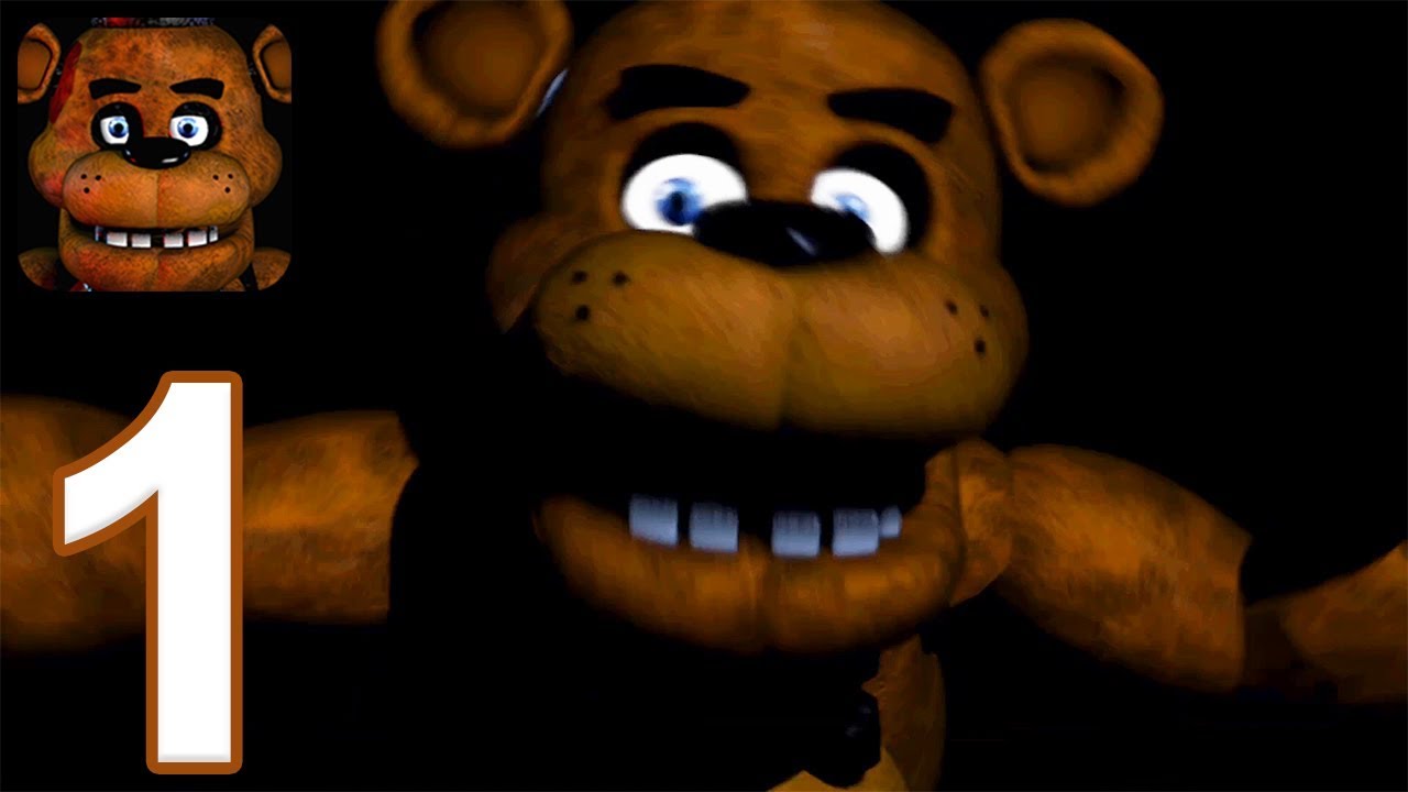 Five Nights at Freddy's - Gameplay Walkthrough Part 1 - Nights 1-2 (iOS,  Android) 
