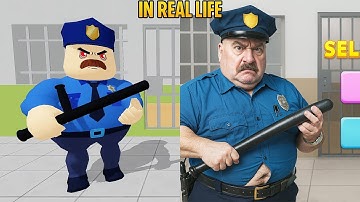 Obby Escape Prison Breakout in Real Life New Update All Bosses Battle Walkthrough Android Full Game