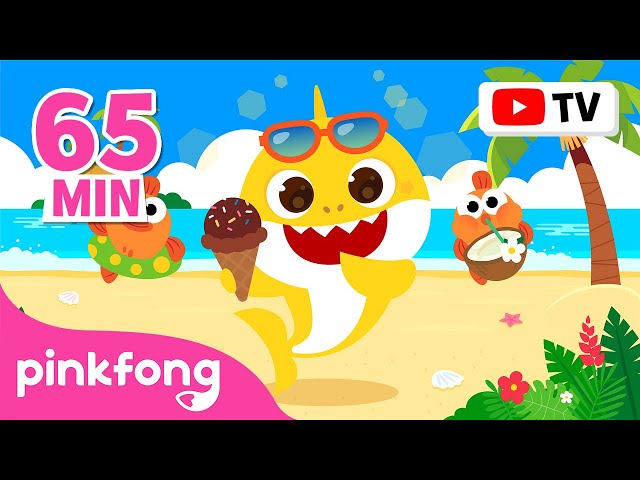 [TV for Kids] 🏖️ Summer Fun with Baby Shark! | Summer Remix | Pinkfong Songs for Kids class=