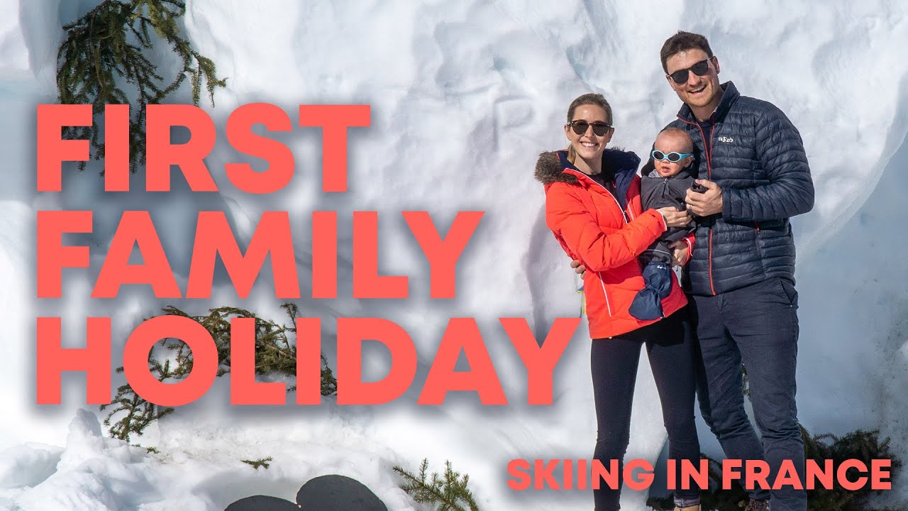 НАШ ПЕРВЫЙ СЕМЕЙНЫЙ ОТПУСК // Катание на лыжах с малышом — Джейми и Меган