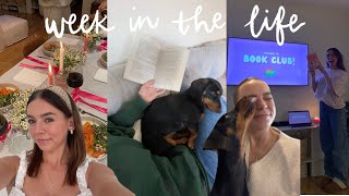 week in the life  book club, dog sitting, beach & shopping!