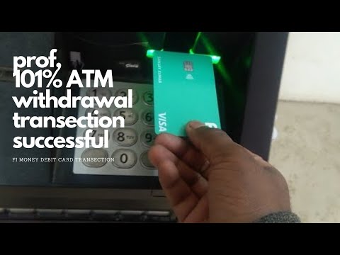 Download Fi डेबिट कार्ड से पैसे कैसे निकाले ? live ATM test • successful transaction - goonline