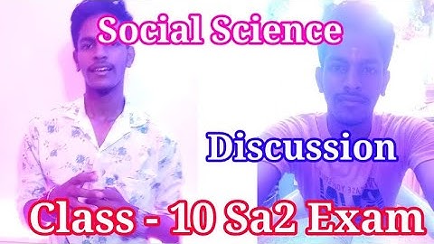 10th class sa2 social science question answer 2023 | sa2 Social Science 2022-23 Discussion