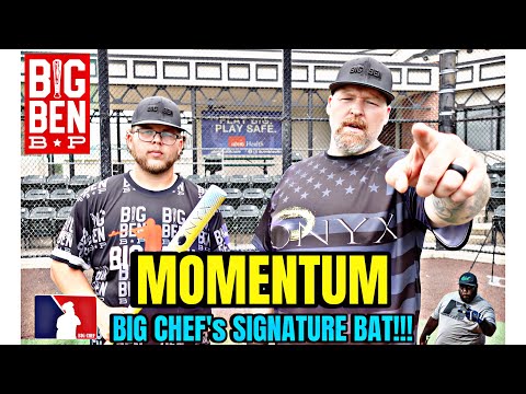 2024 ONYX MOMENTUM 1 PIECE BIG CHEF SIGNATURE BAT!!!