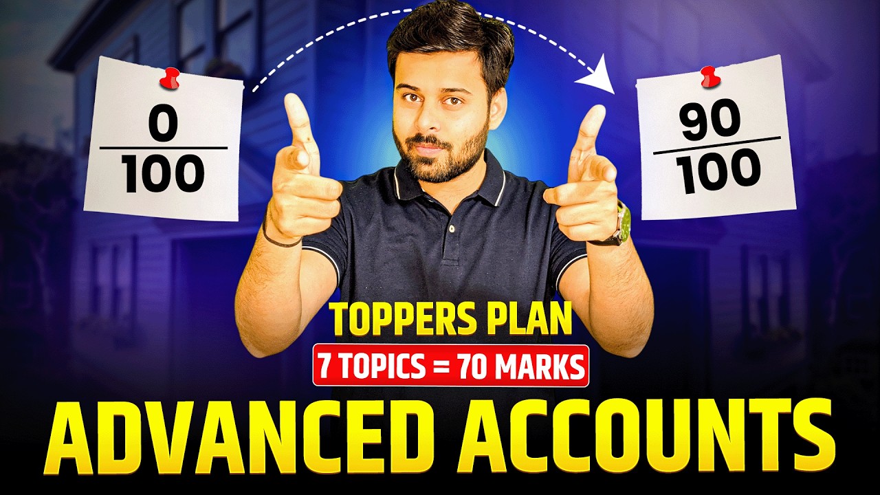 Most Important Topics for Advanced Accounts || CA Inter Sept 26/Jan 27 ...