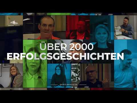 GARANT PERSONAL PROMO 2022 - Unternehmensvideo [Mitglied der GARANT GRUPPE]