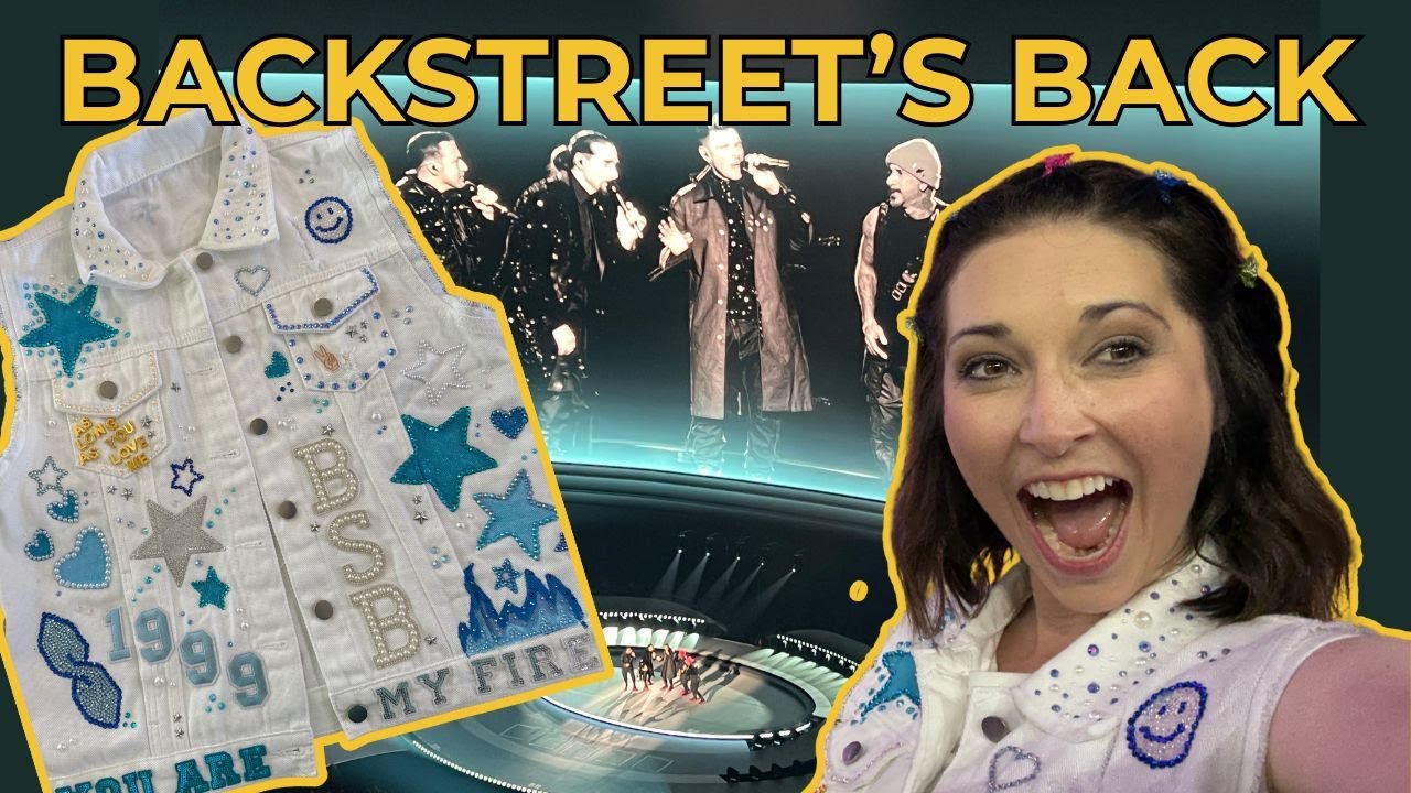 I DIY'd the Viral Backstreet Boys Concert Jacket