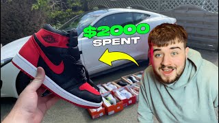 $2000 SPENT AT NIKE OUTLET **JORDAN 1