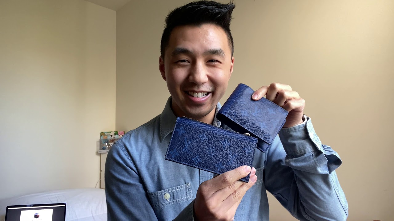 Unboxing online order of Louis Vuitton Coin Card Holder - YouTube