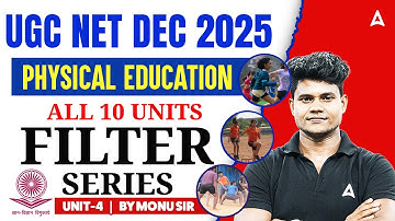 UGC NET Physical Education | UGC NET Physical Education Unit 4 Sports Psychology By Monu Sir