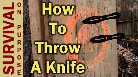 Knife Throwing For Beginners - How To Throw A Knife