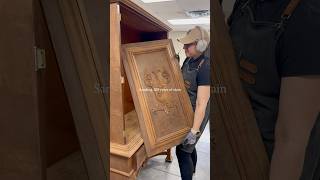 SANDING 100 YEARS AWAY! #furniture #work #handmade #vintage #restoration #transformation #antiques
