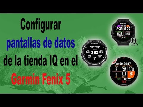 Configurar garmin fenix 5 sale