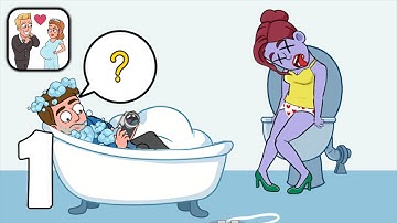 Happy Ending: Displace Puzzle - Puzzle Game - Part 1 Level 1 - 30 - Gameplay Walkthrough